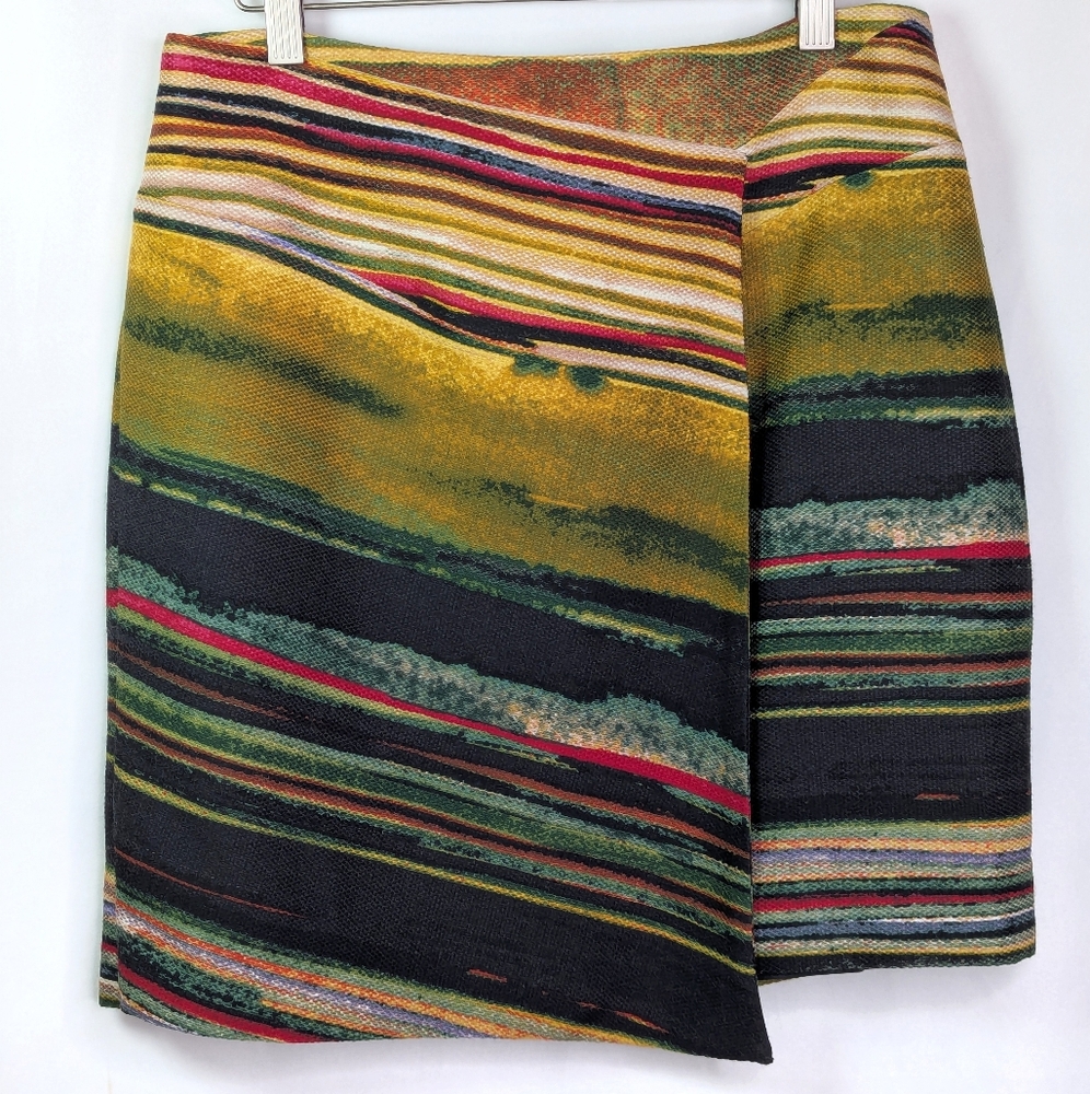 Etcetera Silk & Wool Blend Skirt